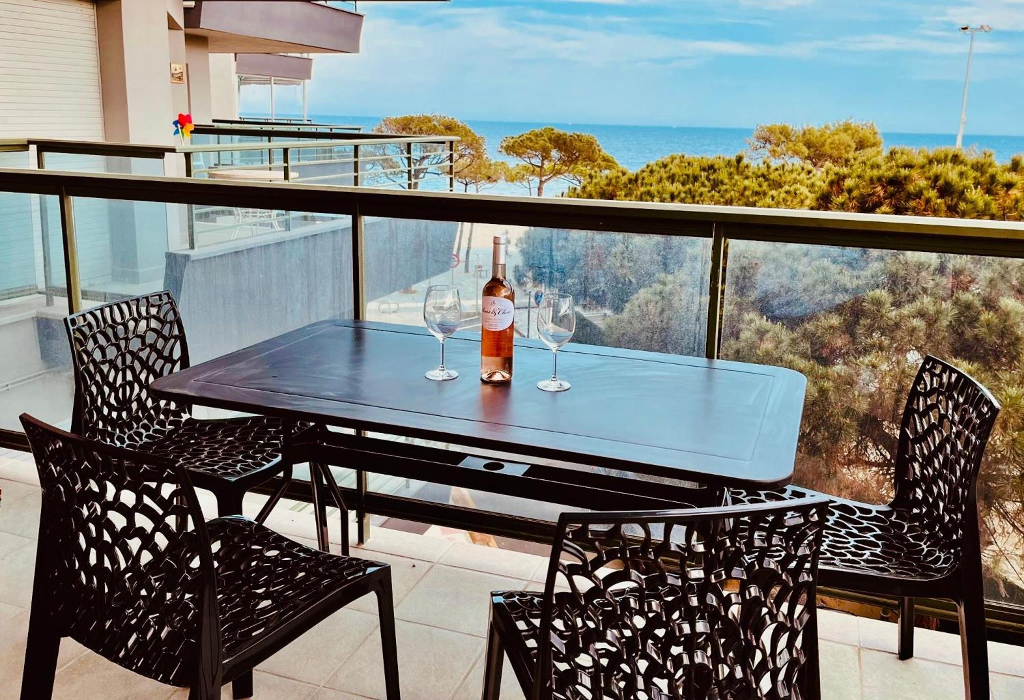 Superbe T3 Face A La Mer - Terrasse - Castell-Platja d’Aro Exterior foto